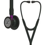 Littmann Stethoscope Cardiology IV Black / Black Finish / Violet Stem
